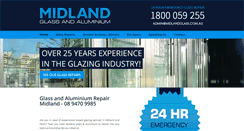 Desktop Screenshot of midlandglass.com.au
